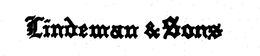 LINDEMAN & SONS trademark