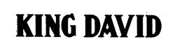 KING DAVID trademark