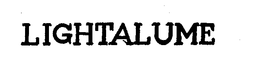 LIGHTALUME trademark