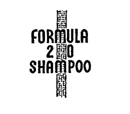 FORMULA 20 SHAMPOO trademark