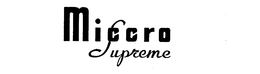 MICCRO SUPREME trademark