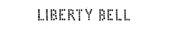 LIBERTY BELL trademark