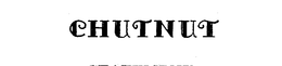 CHUTNUT trademark