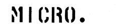 MICRO. trademark