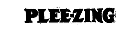 PLEE-ZING trademark