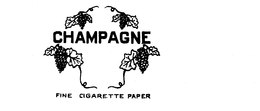 CHAMPAGNE FINE CIGARETTE PAPER trademark