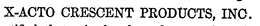 X-ACTO trademark