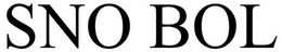 SNO BOL trademark