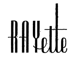 RAYETTE trademark