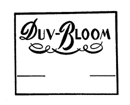 DUV-BLOOM trademark