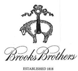 BROOKS BROTHERS ESTABLISHED 1818 trademark