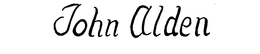 JOHN ALDEN trademark