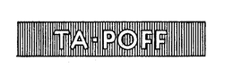 TA-POFF trademark