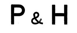P & H trademark