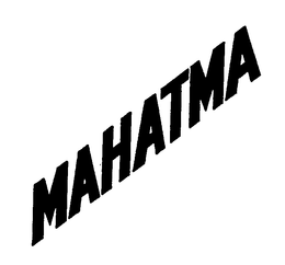 MAHATMA trademark