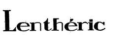 LENTHERIC trademark