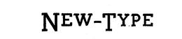 NEW-TYPE trademark