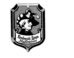 REMBRANDT LAMPS MASTERPIECES trademark