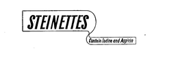 STEINETTES CONTAIN IODINE & ASPIRIN trademark