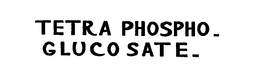 TETRA PHOSPHO-GLUCO SATE trademark