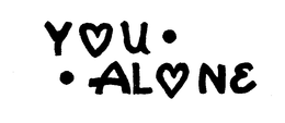 YOU ALONE trademark