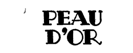 PEAU D'OR trademark