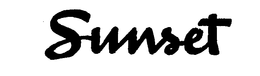 SUNSET trademark