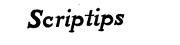 SCRIPTIPS trademark