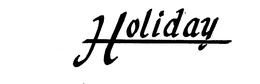 HOLIDAY trademark