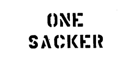 ONE SACKER trademark