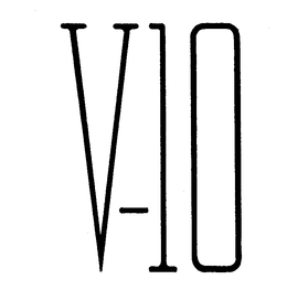 V-10 trademark