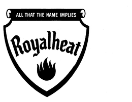 ALL THAT THE NAME IMPLIES ROYALHEAT trademark