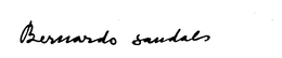 BERNARDO SANDALS trademark
