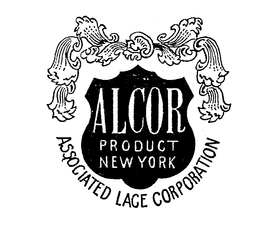 ALCOR PRODUCT NEW YORK ASSOCIATED LACE CORPORATION trademark