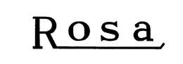 ROSA trademark