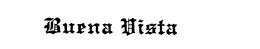 BUENA VISTA trademark