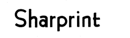 SHARPRINT trademark