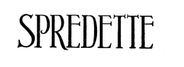 SPREDETTE trademark