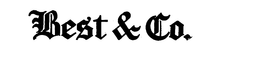 BEST & CO trademark