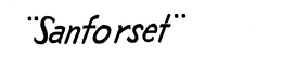 "SANFORSET" trademark