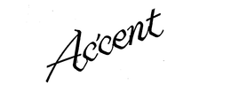 AC'CENT trademark