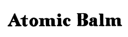 ATOMIC BALM trademark