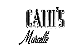 CAIN'S MARCELLE trademark