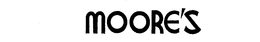 M MOORE'S trademark