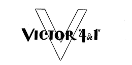 VICTOR "4 IN 1" V trademark