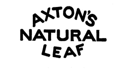 AXTON'S NATURAL LEAF trademark