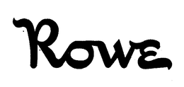 ROWE trademark