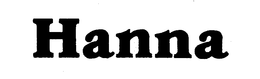 HANNA trademark