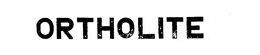 ORTHOLITE trademark