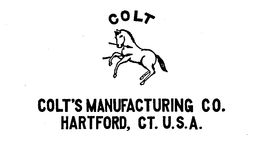 COLT COLT'S MANUFACTURING CO. HARTFORD, CT. U.S.A. trademark